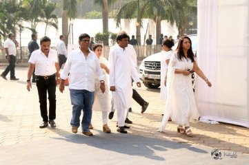 Celebs Condolence To Sridevi At Mumbai